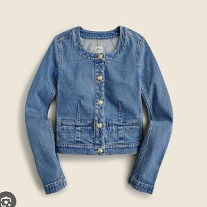 J.Crew Louisa Denim Lady Jacket
